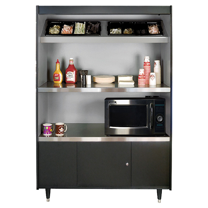 (image for) All State AS492-4-HT2 Condiment/Microwave Stand